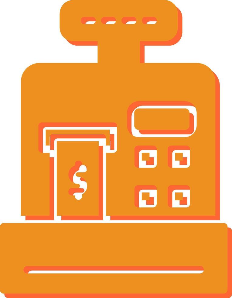 Cash Machine Vector Icon