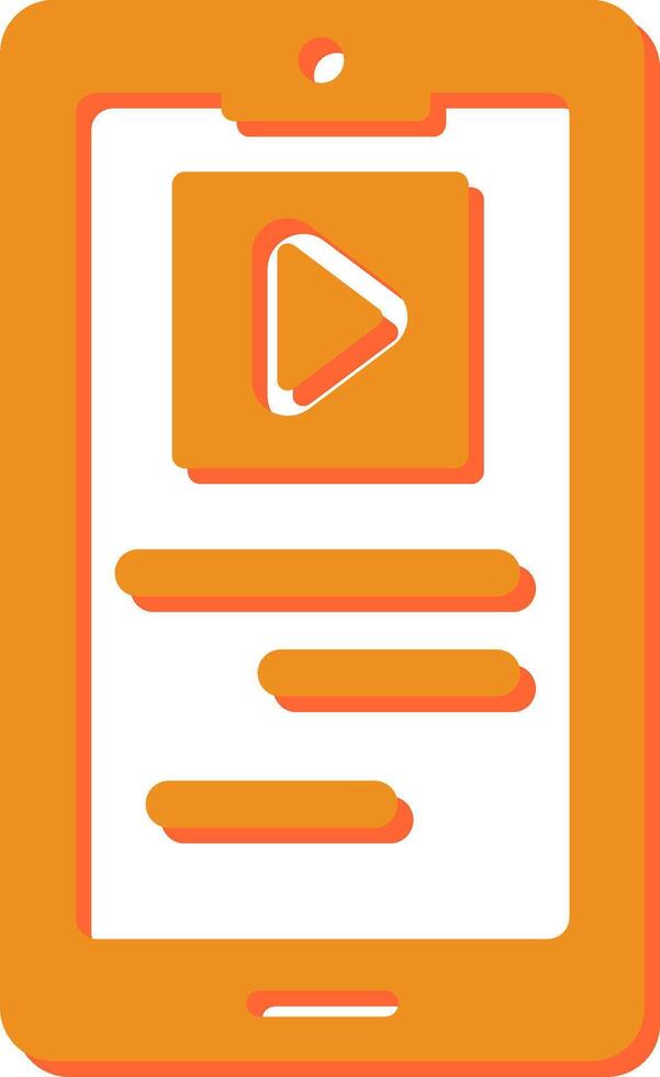 Mobile Applications Vector Icon