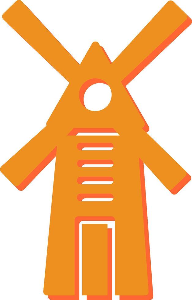 Windmill Vector Icon