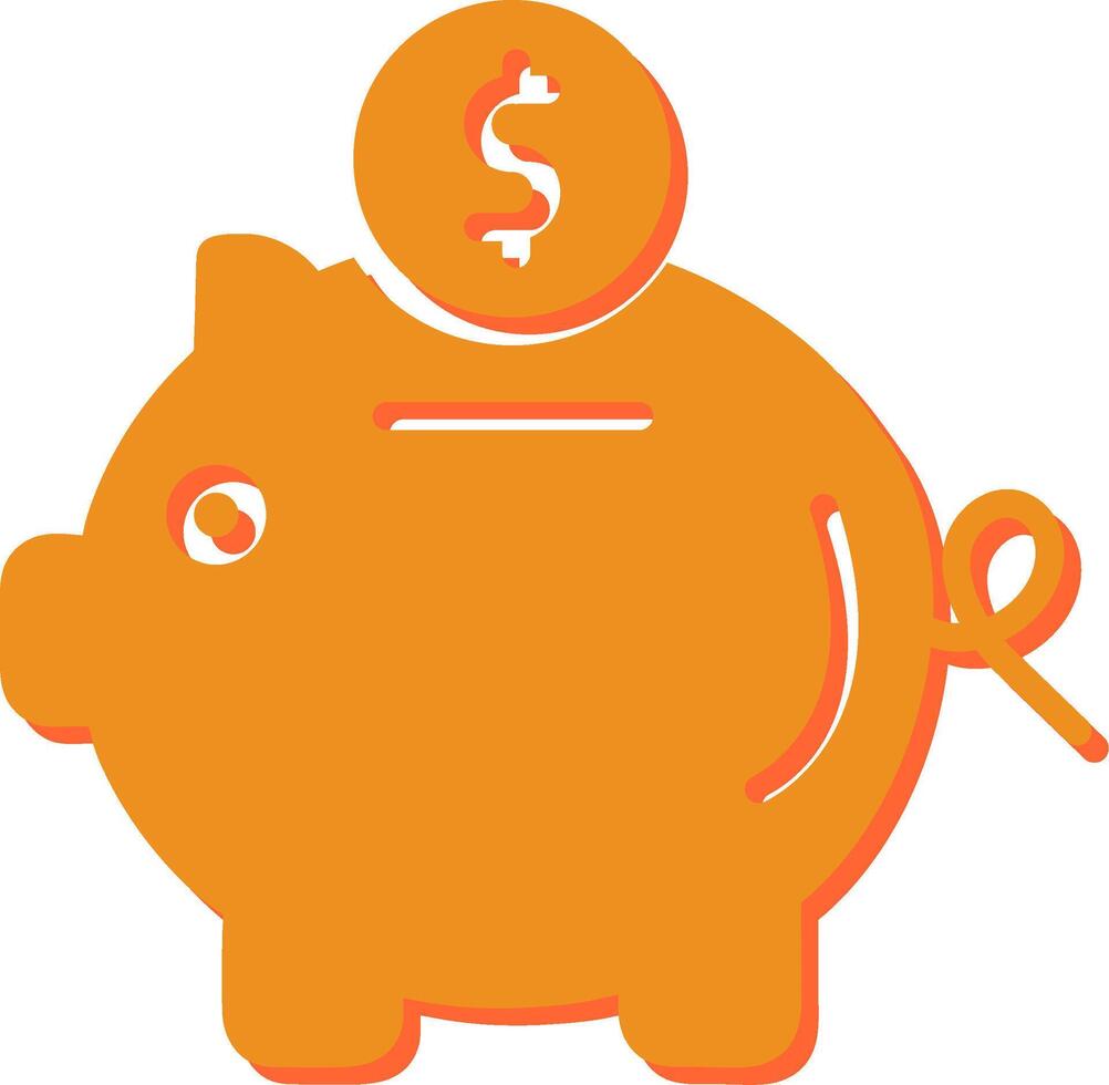 Piggy Bank Vector Icon