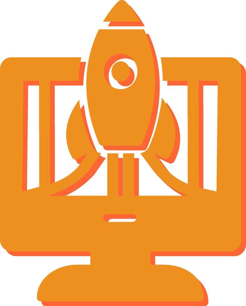 Business Launch Vector Icon