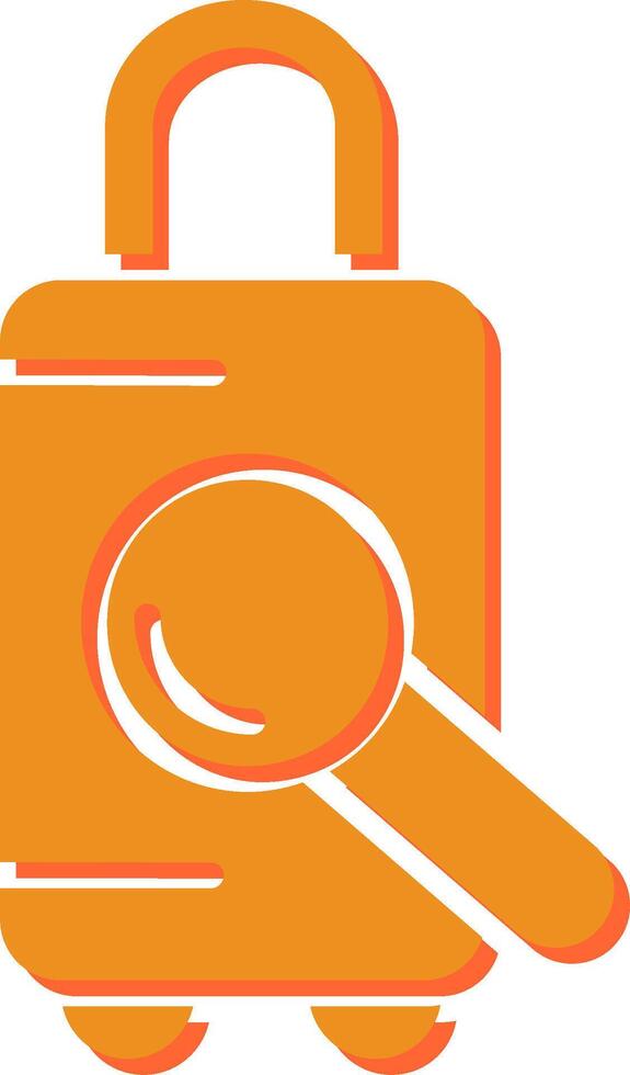 Find Luggage Vector Icon