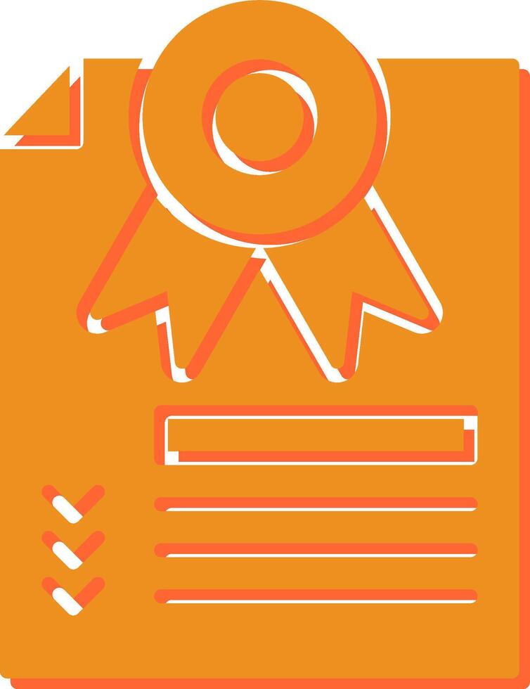 Diploma Vector Icon
