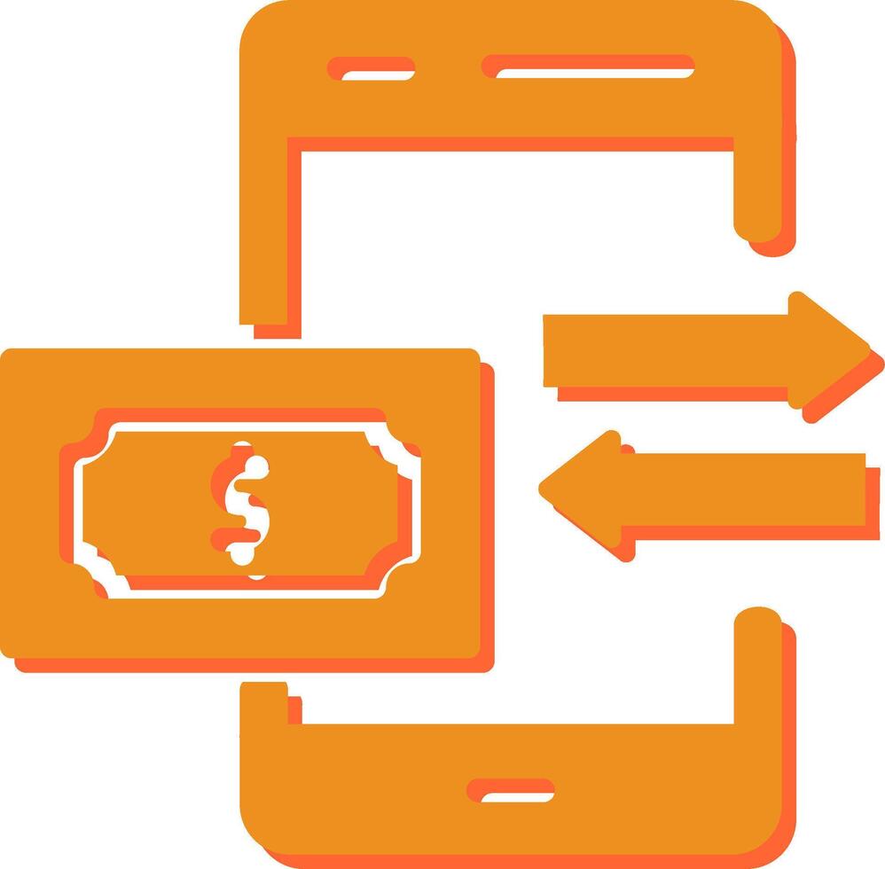Money Transfer Vector Icon