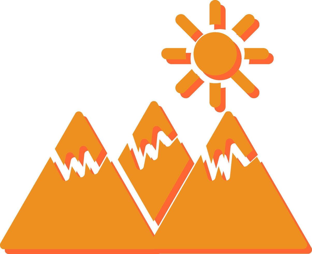 Mountain Vector Icon