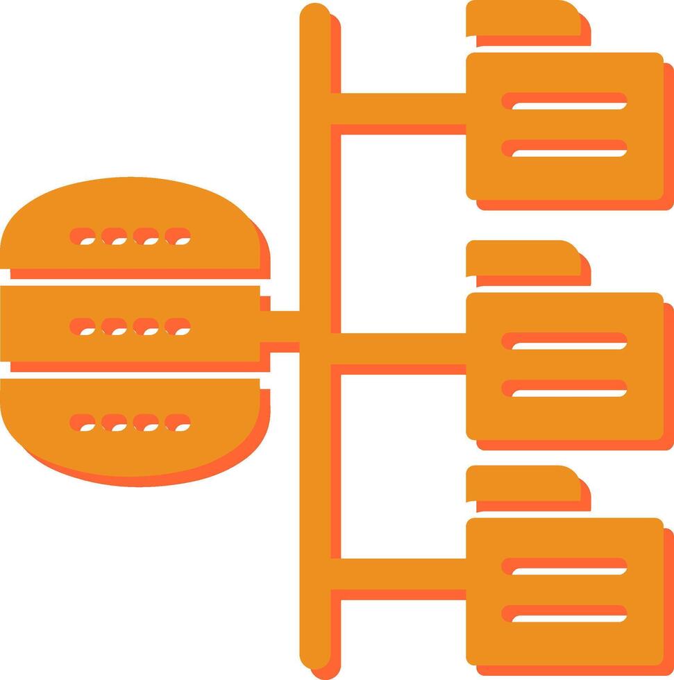 Data Structure Vector Icon