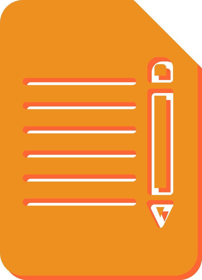 Edit Document Vector Icon