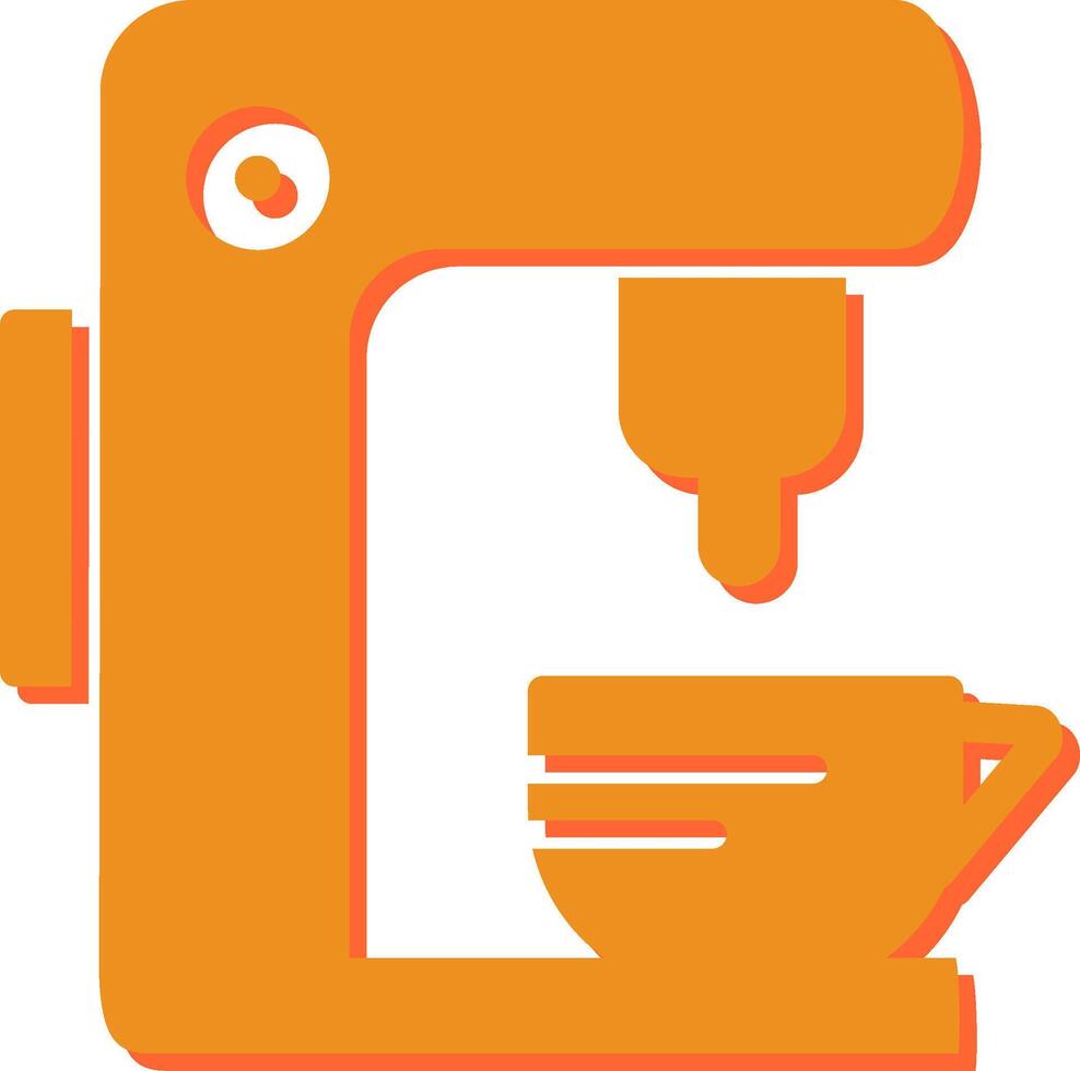 Tea Machine Vector Icon