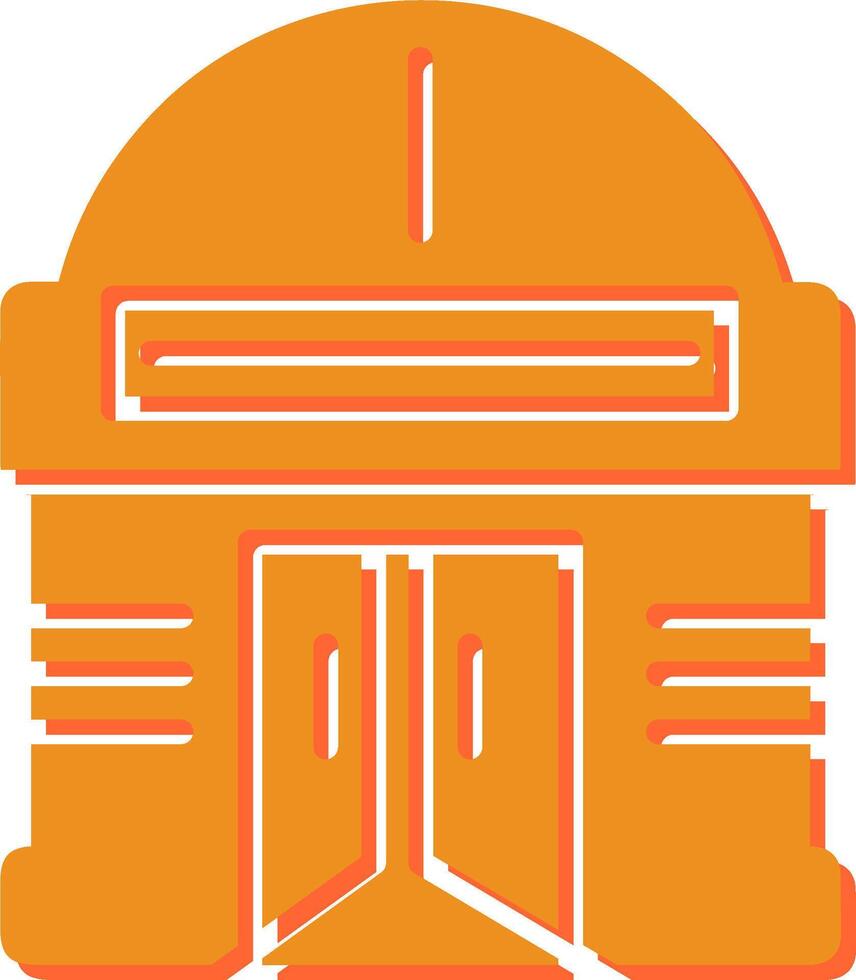Building Cinema Vector Icon