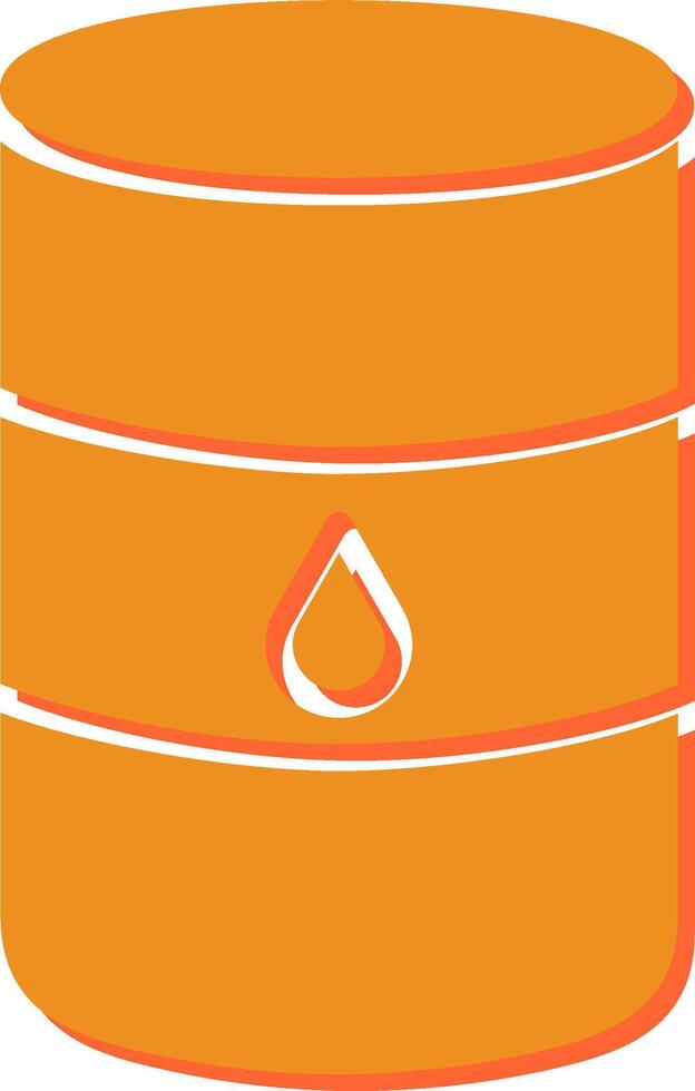 Oil Barrel Vector Icon