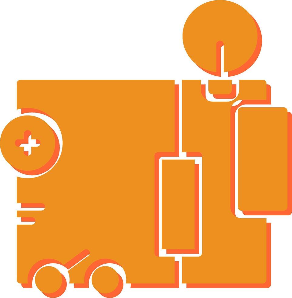Electrical Circuit Vector Icon