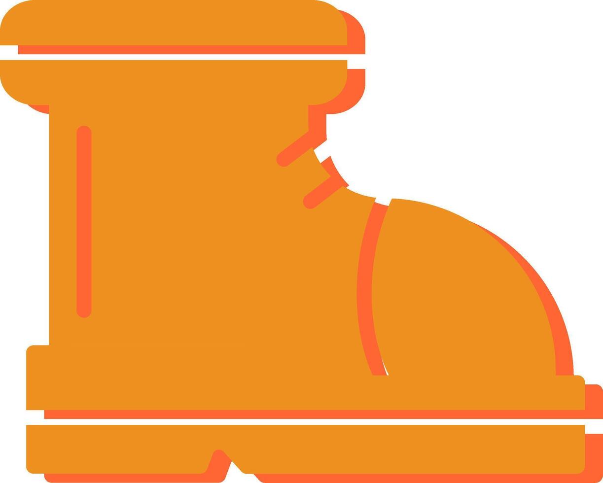 Ski Boots Vector Icon