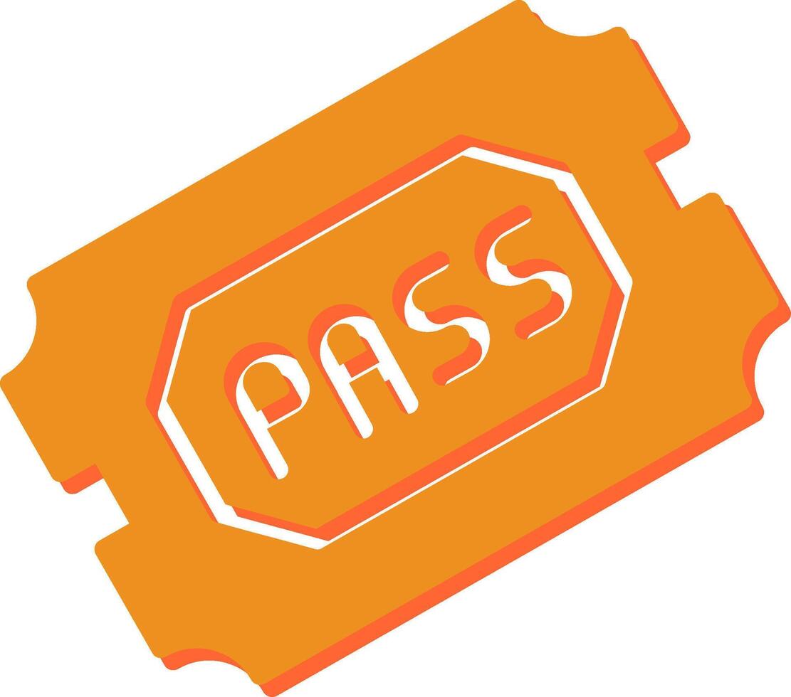 Passes Vector Icon