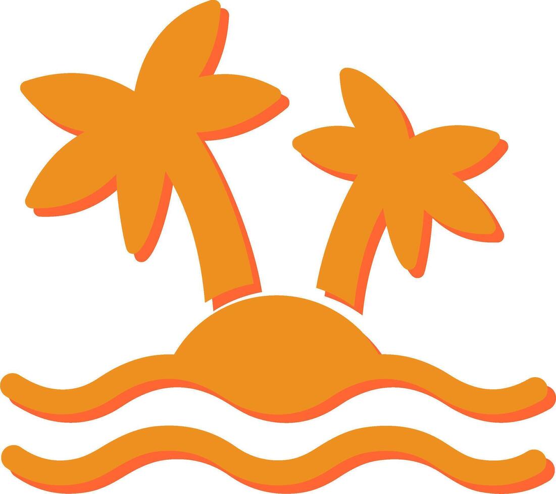 Island Vector Icon