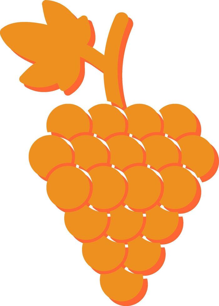 Grapes Vector Icon