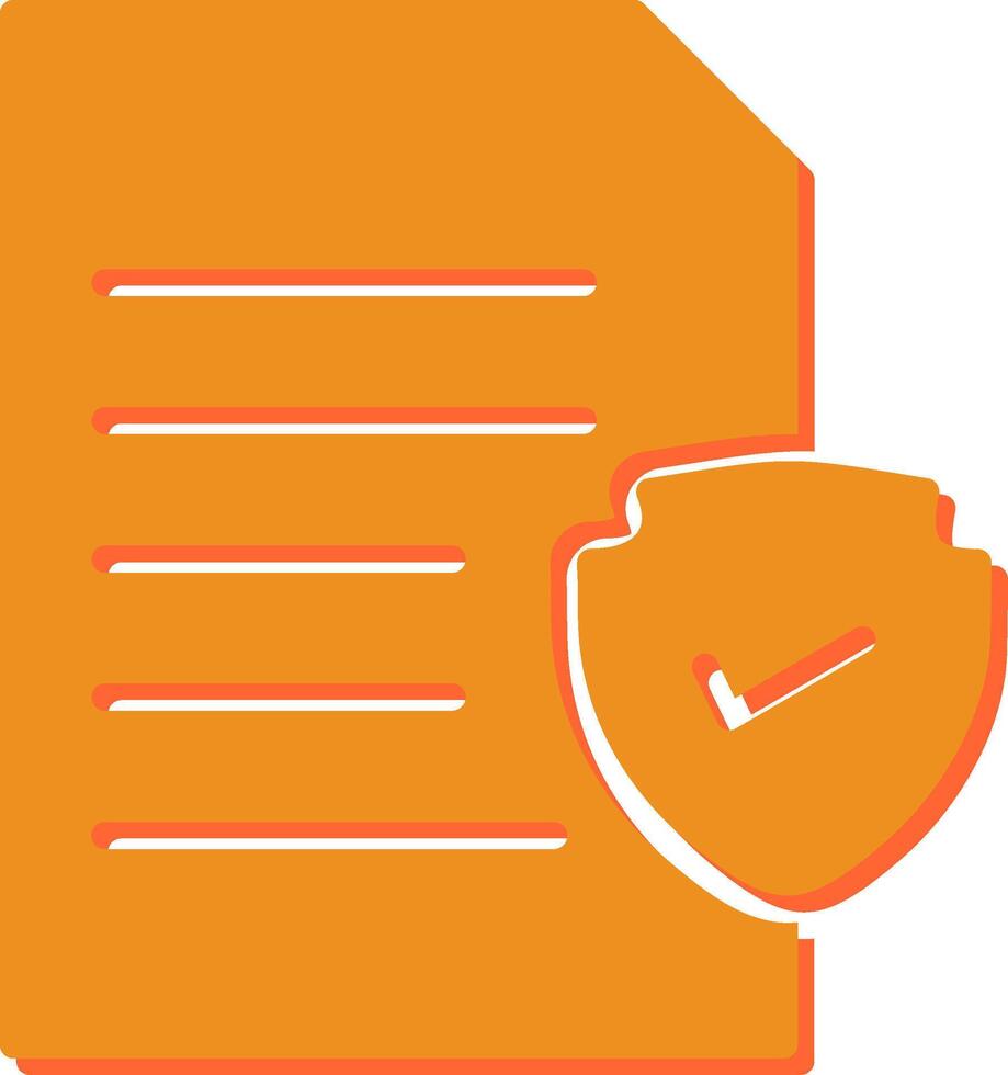 File Protection Vector Icon