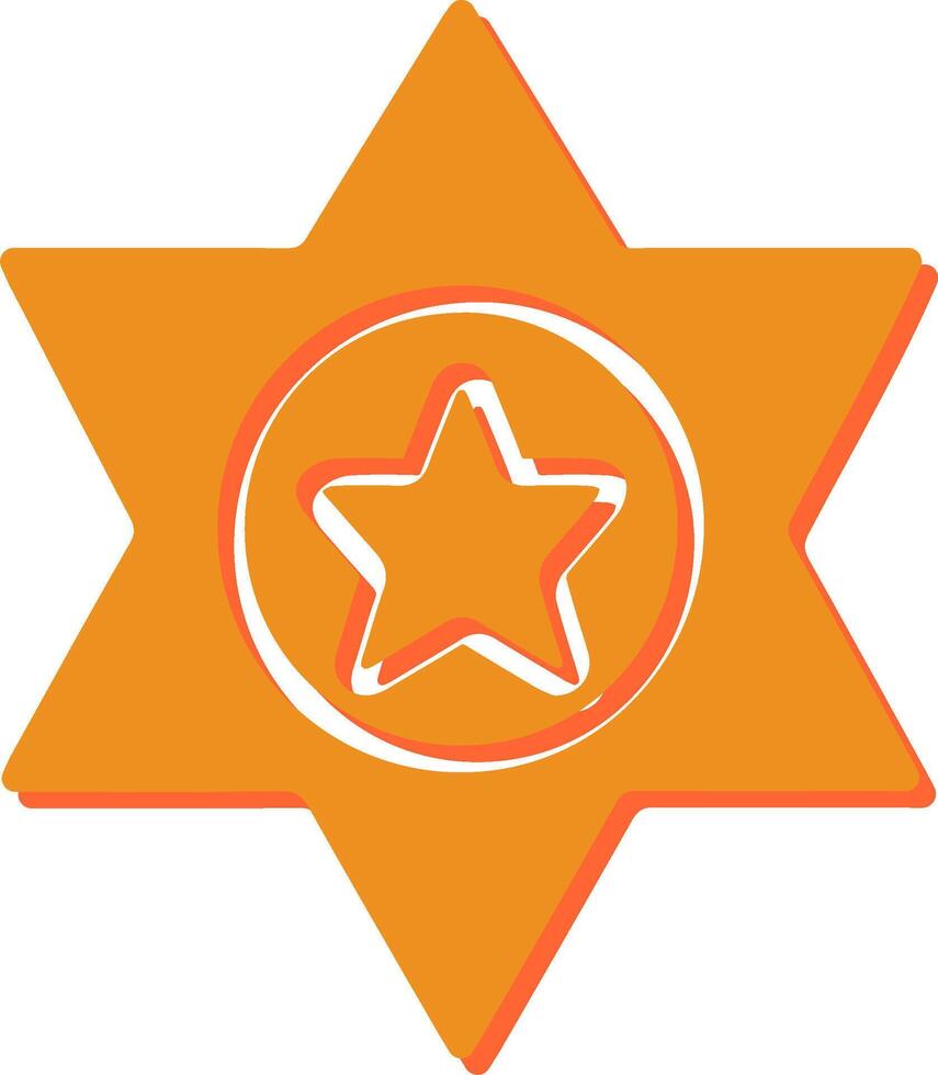 Sheriff Vector Icon