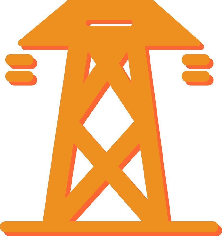 Power Line Vector Icon