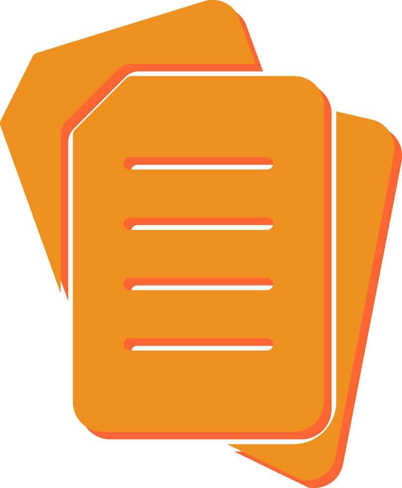 icono de vector de documento