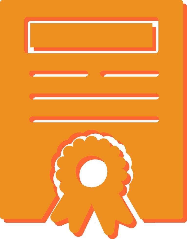 Certificate Vector Icon