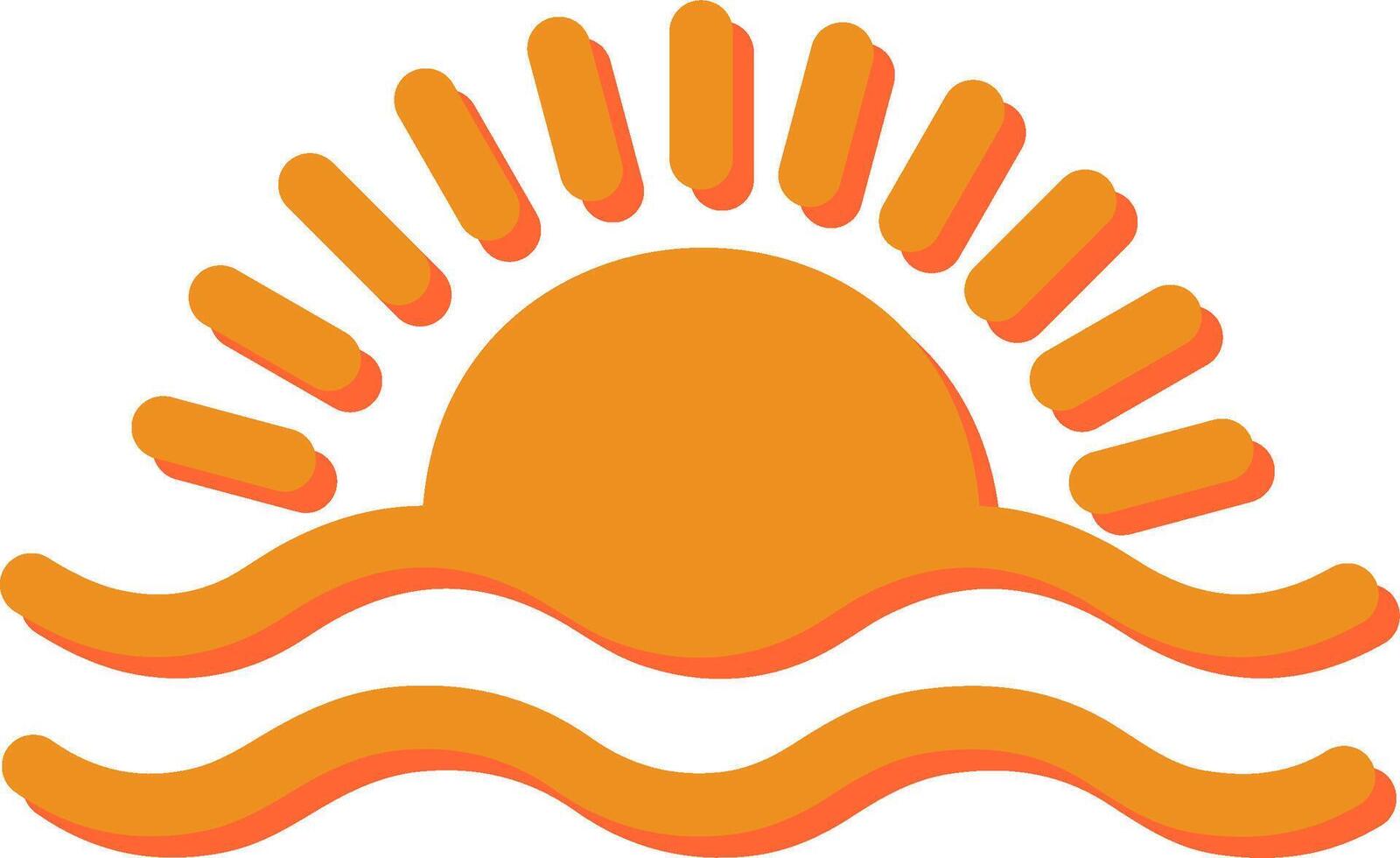 Sunrise Vector Icon