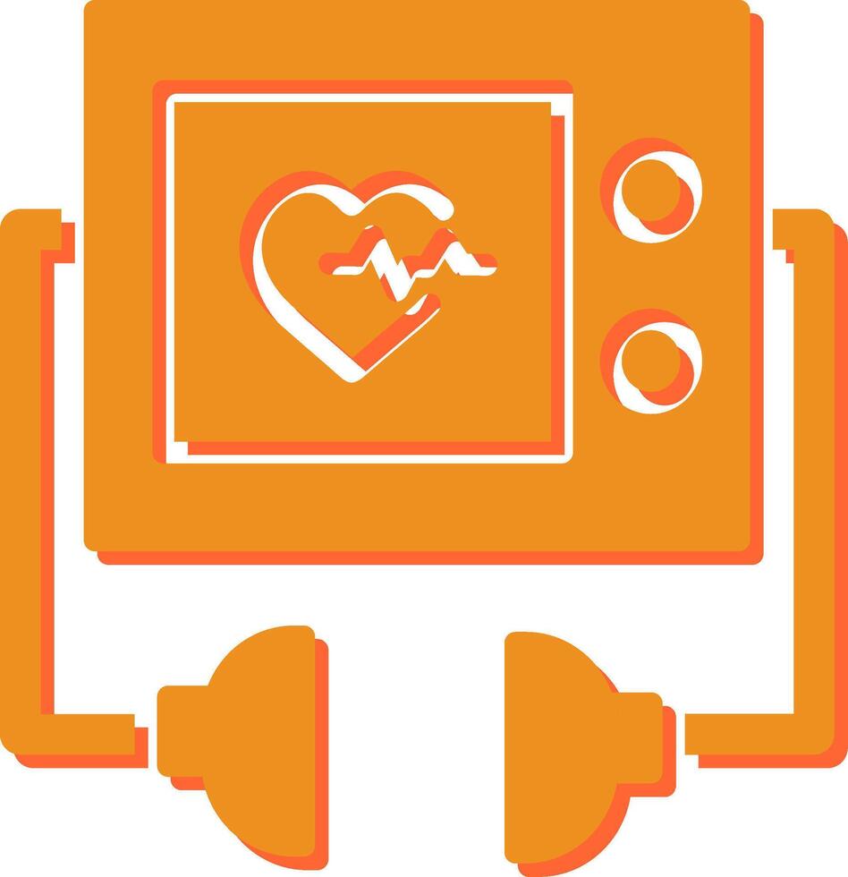 Defibrillator Vector Icon