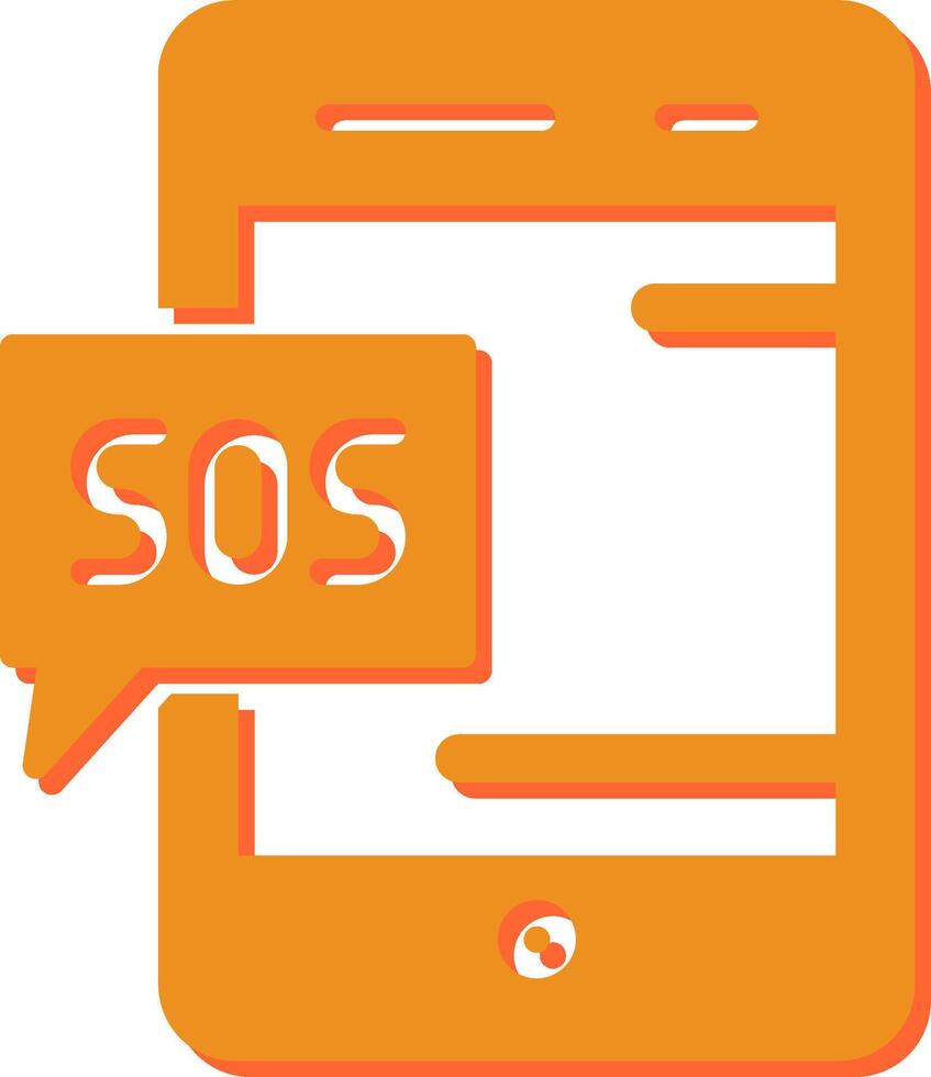 SOS Vector Icon