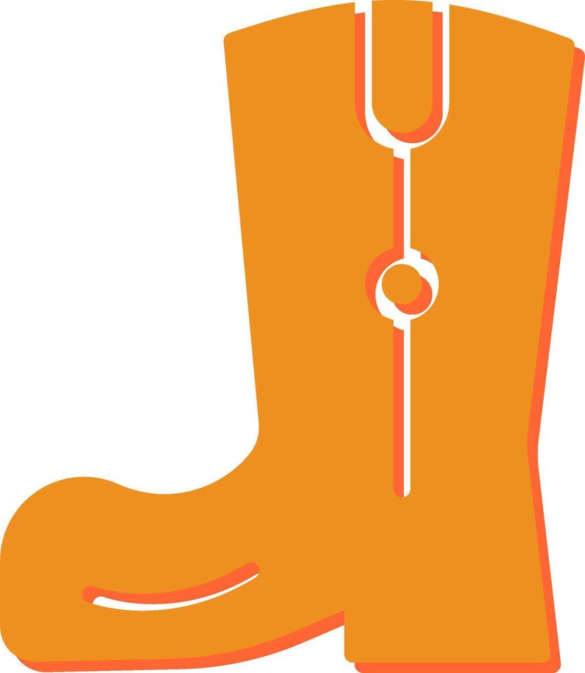 Cowboy Boot Vector Icon