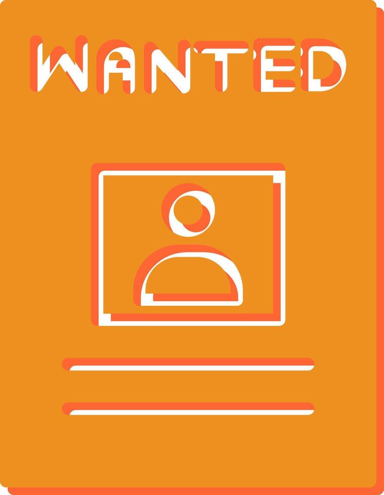 Wanted Poster Vector Icon