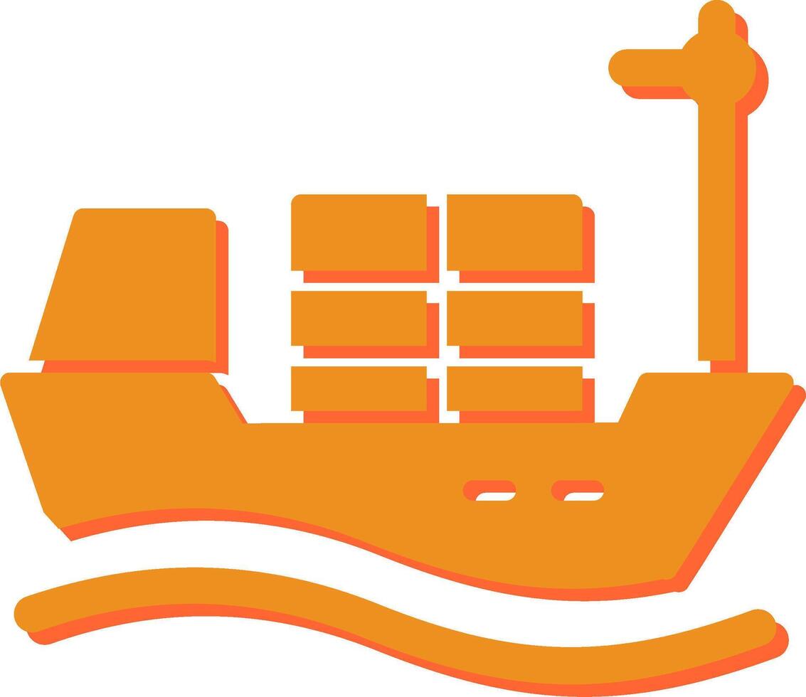Cargo Ship I Vector Icon