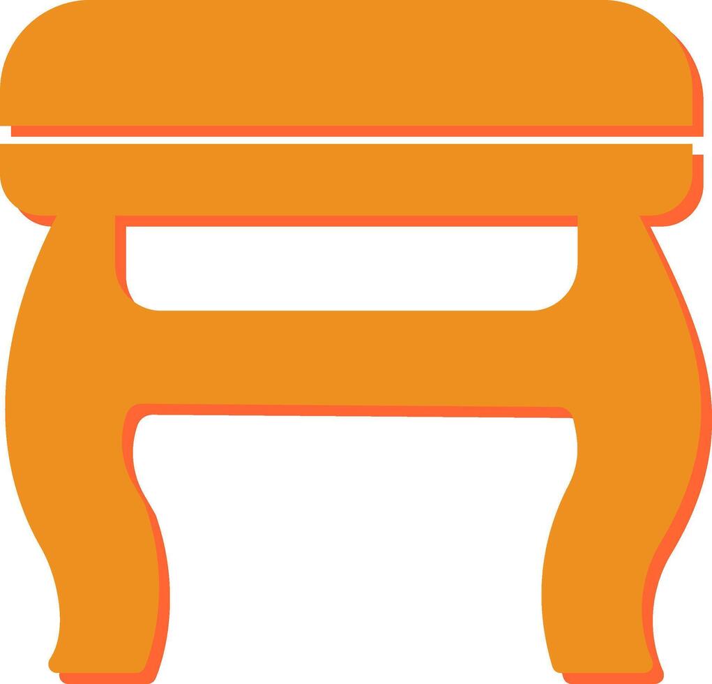 Stool Vector Icon