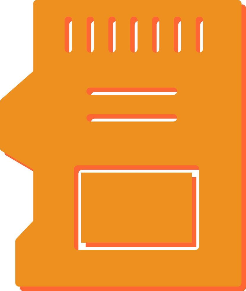 SD Card Vector Icon