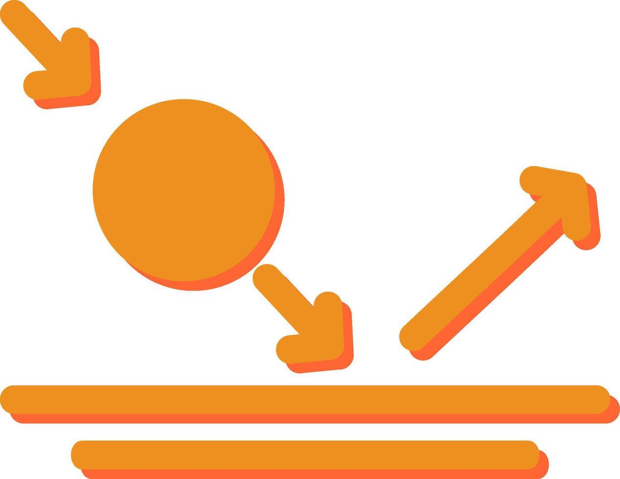 Bounce Vector Icon