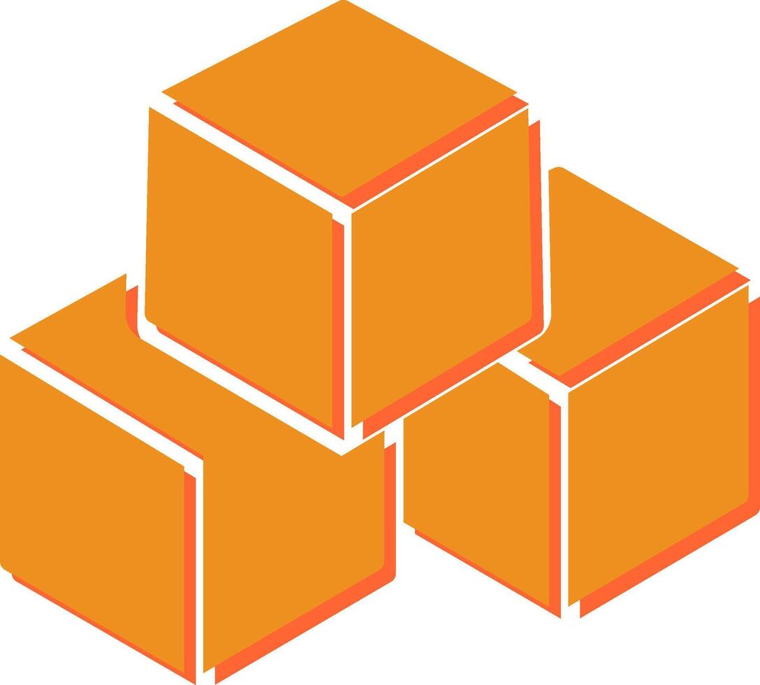 Block Vector Icon