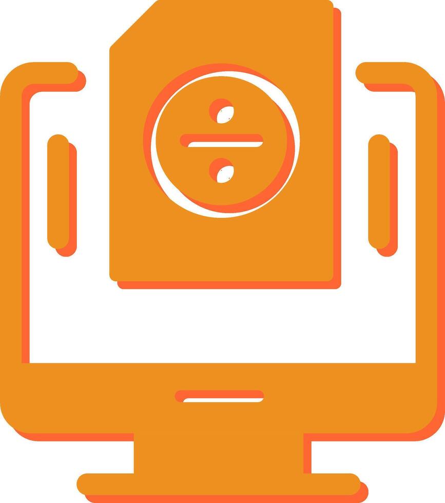 Divide Vector Icon