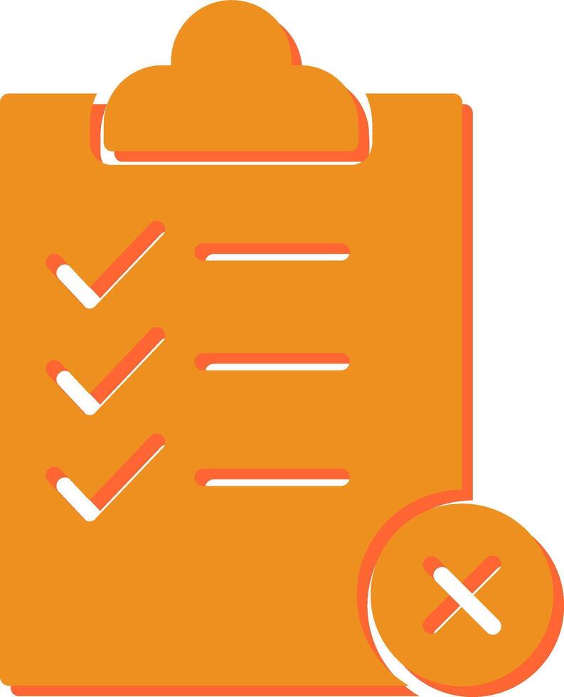Rejected Vector Icon