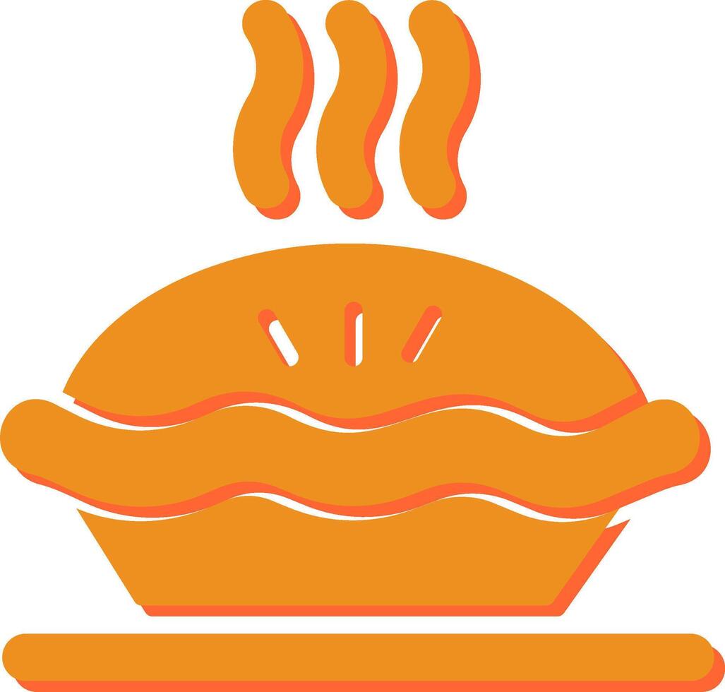 Pie Vector Icon