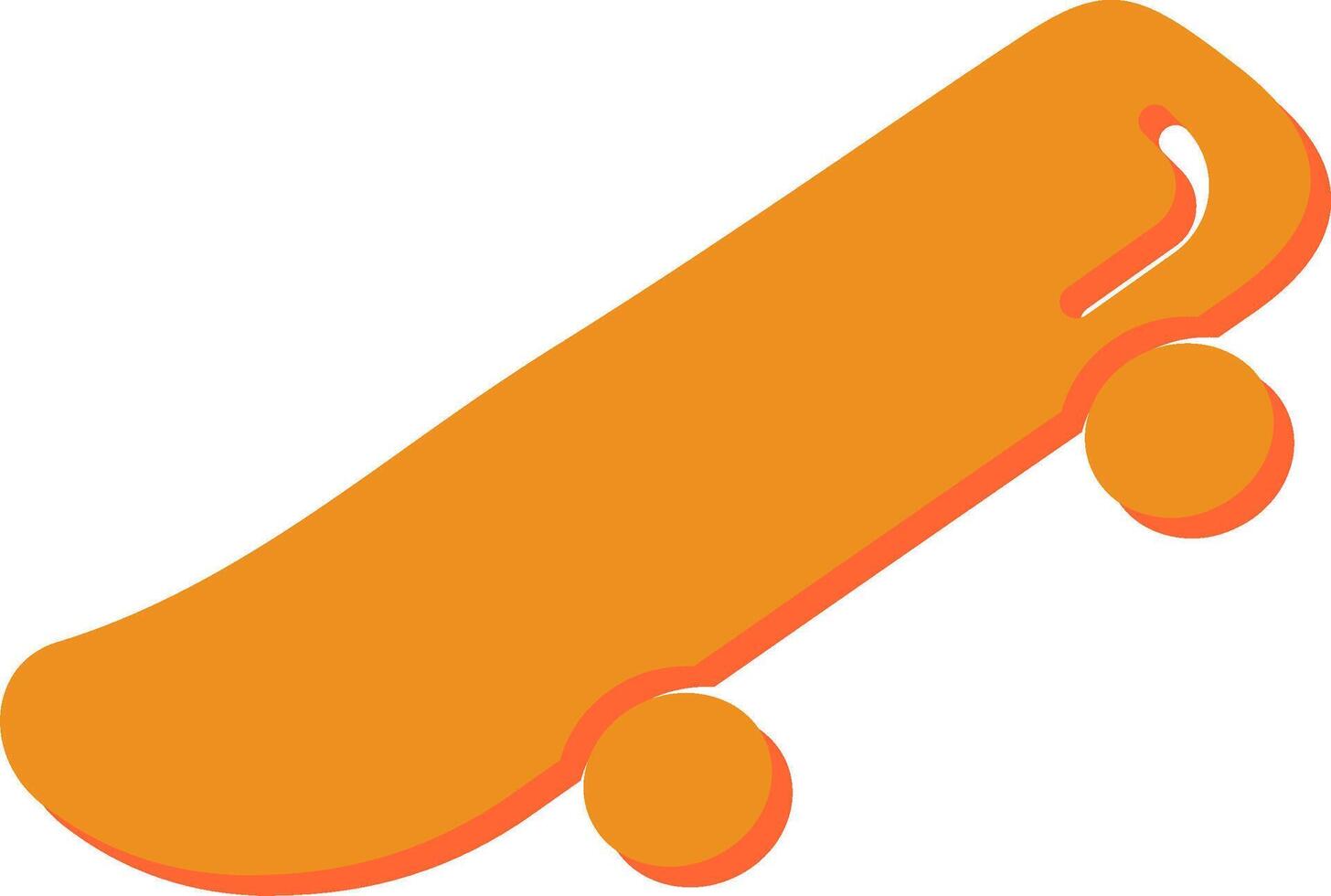 icono de vector de patineta