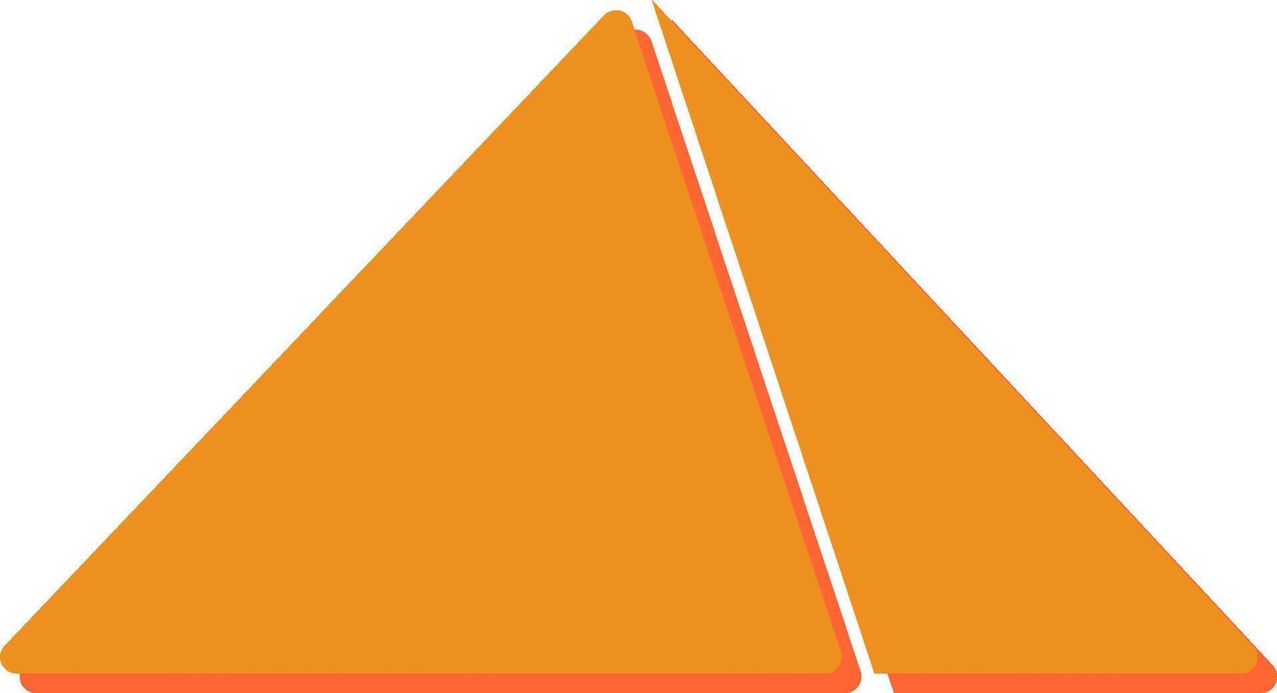 Pyramid Vector Icon