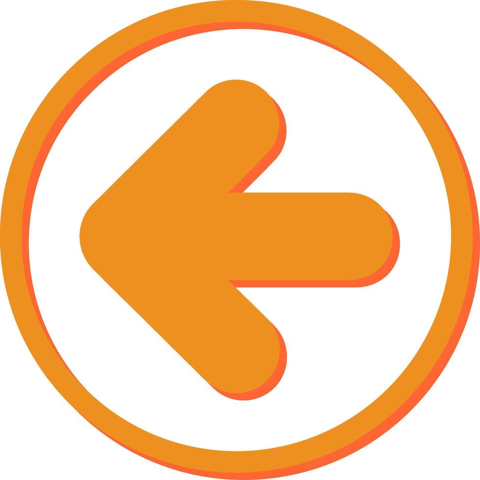 To Left Vector Icon