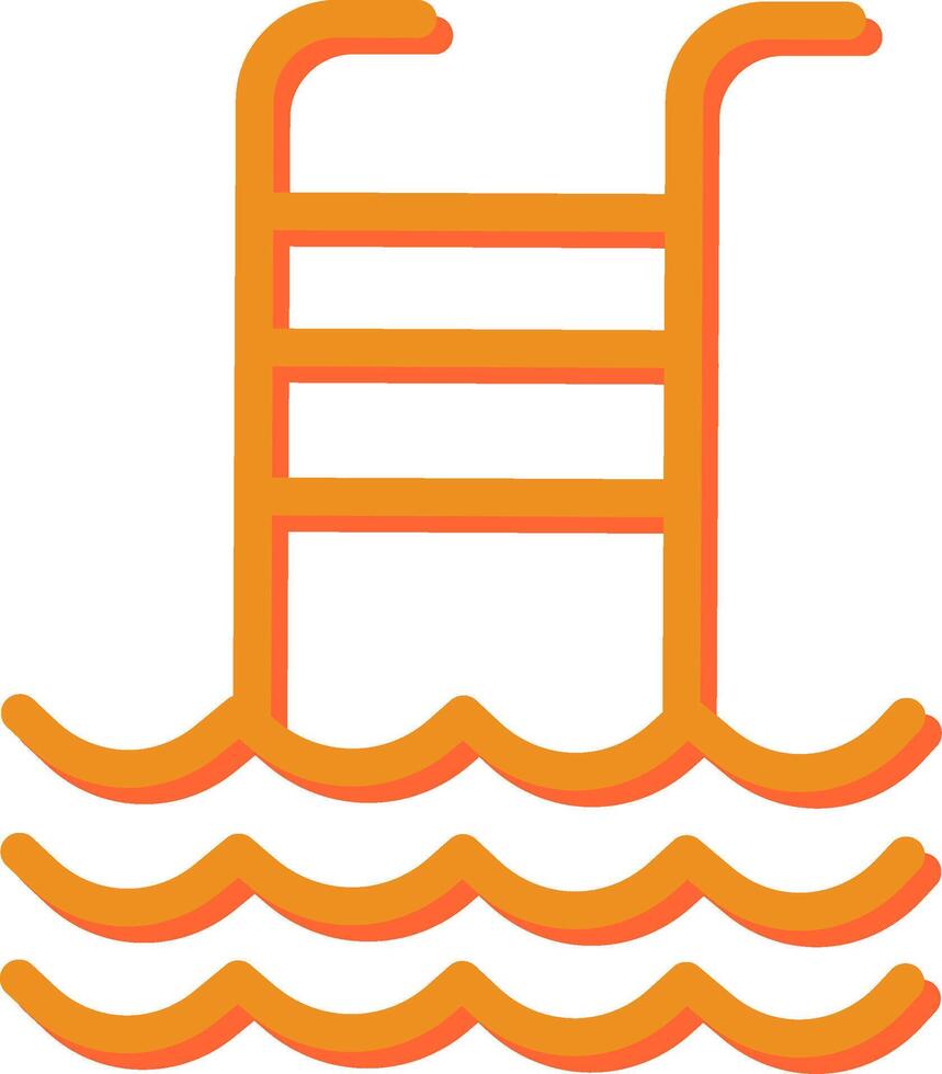 Swimming Pool Vector Icon