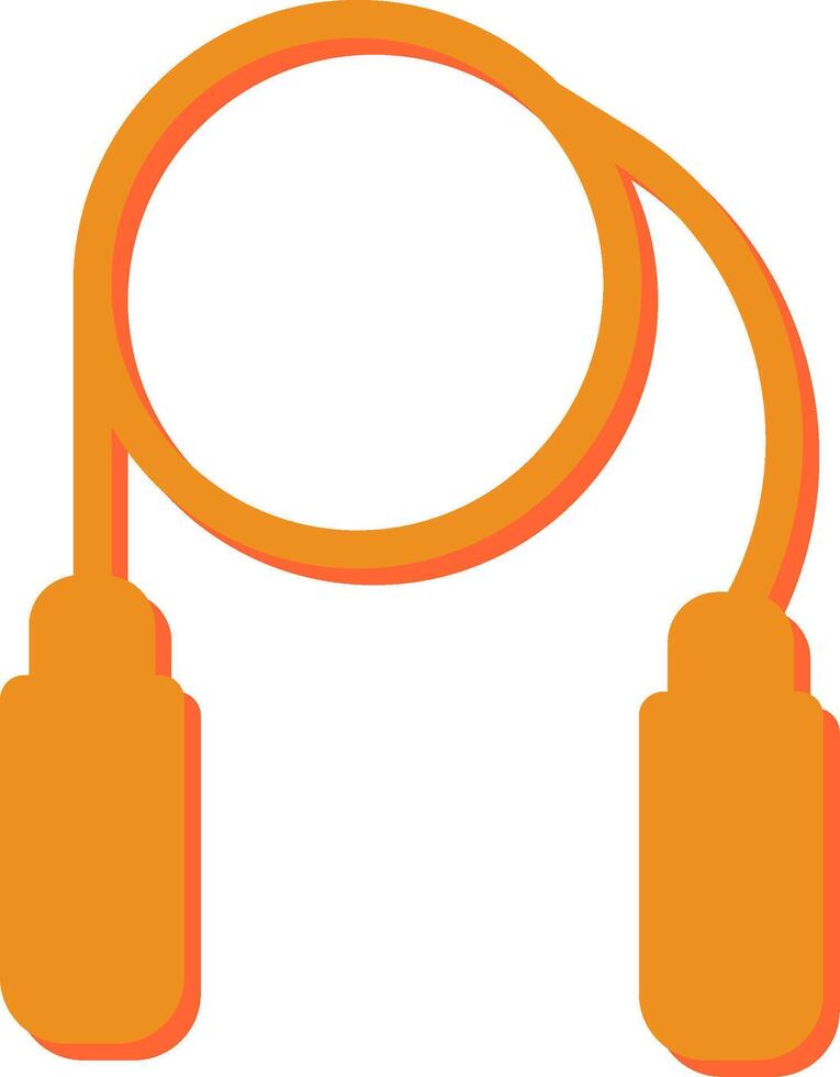 Jumping Rope Vector Icon