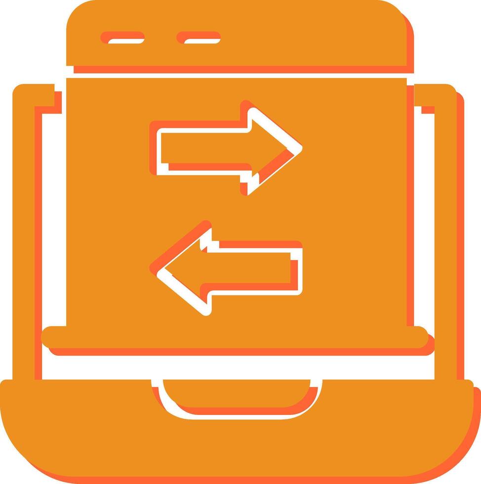 Data Transfer Vector Icon