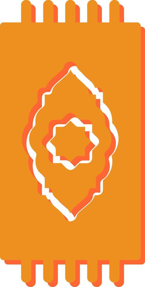 Prayer Rug Vector Icon