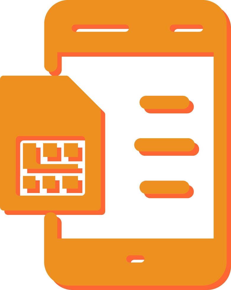 SIM Card Vector Icon