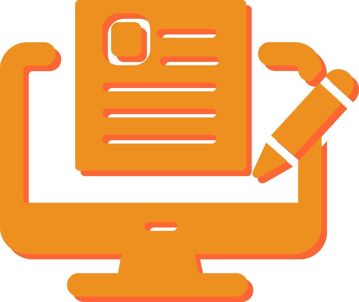 Blog Vector Icon