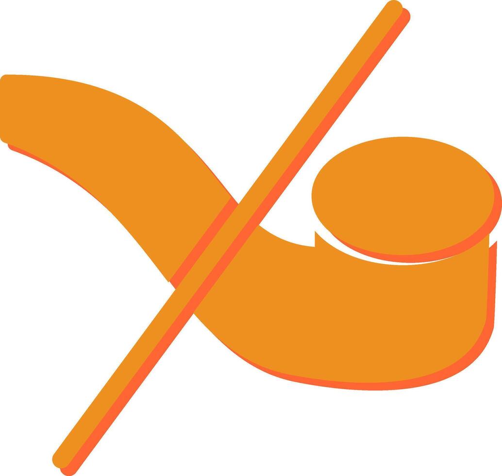 No Cigar Vector Icon