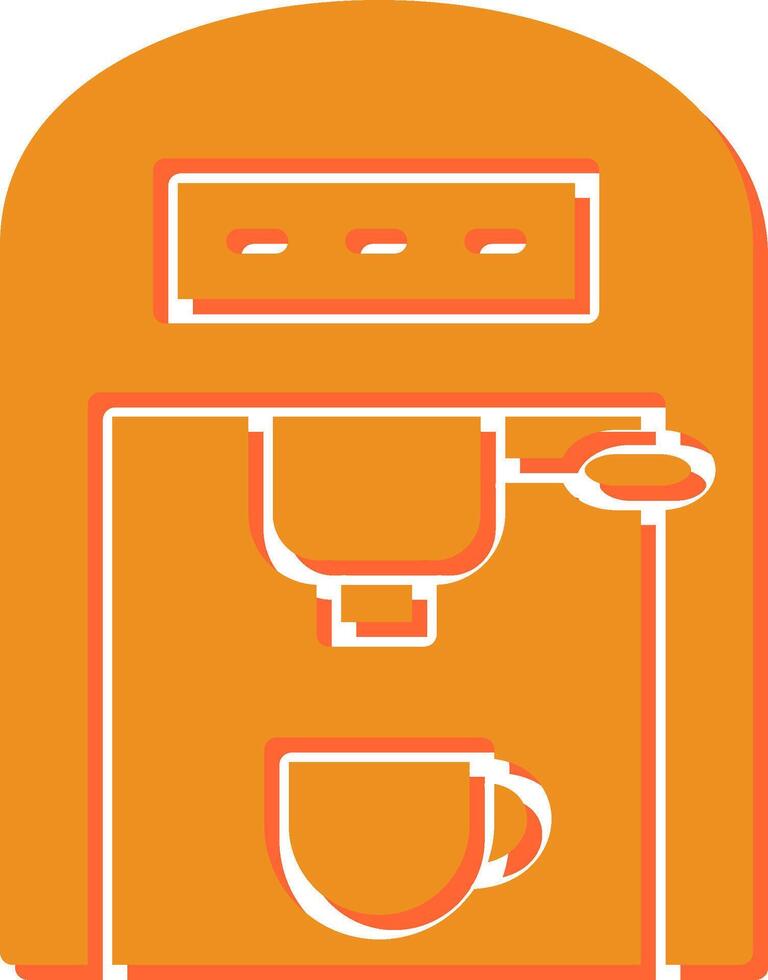 Coffee Machine II Vector Icon