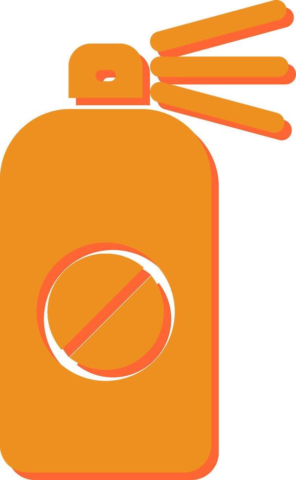 Pesticide Bottle Vector Icon