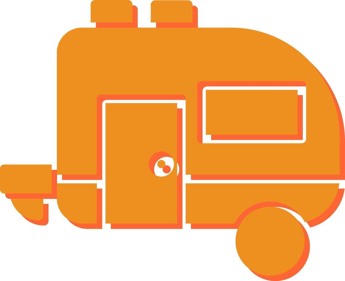 Trailer Vector Icon